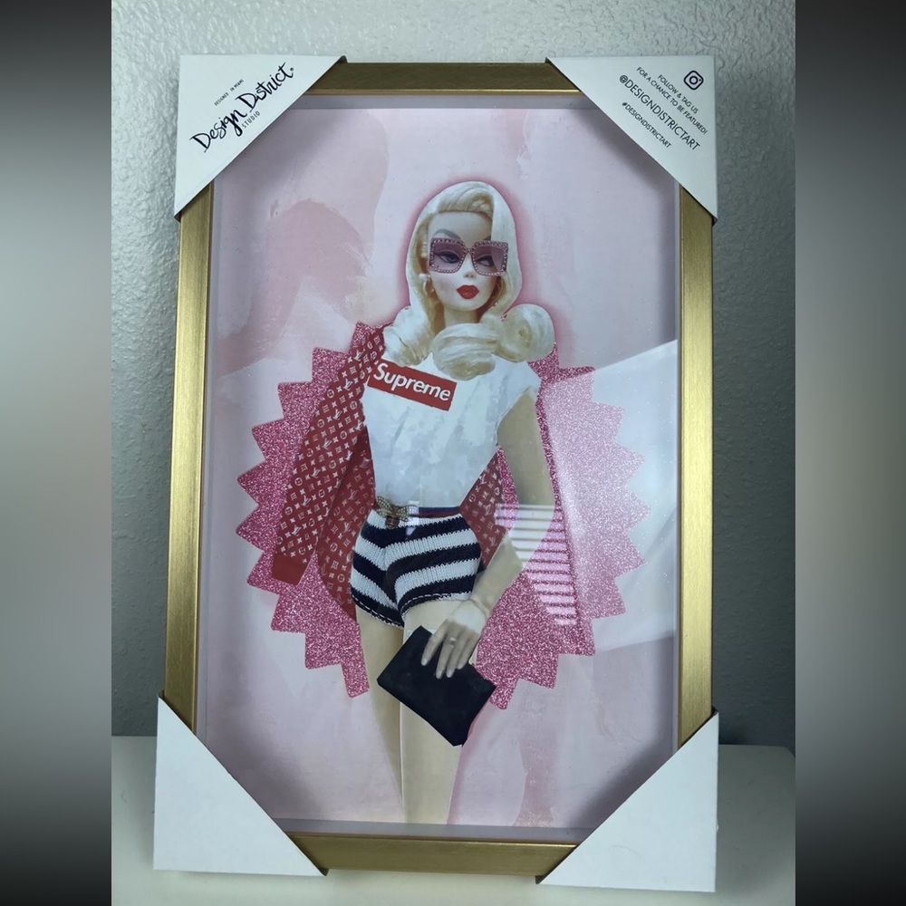 Vintage Barbie Wall Art